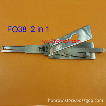 Original Lishi FO38 in 1 lock pick and decoder combination tool with best quality